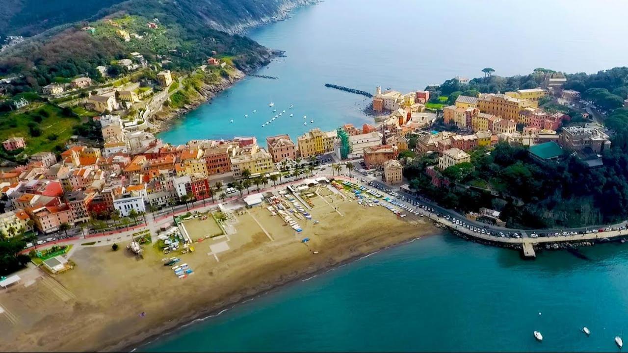La Vie En Rose Flat Apartment Sestri Levante Bagian luar foto