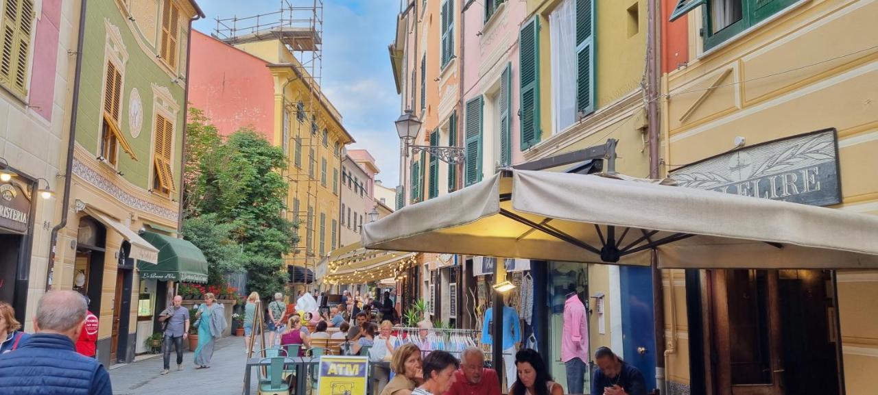 La Vie En Rose Flat Apartment Sestri Levante Bagian luar foto