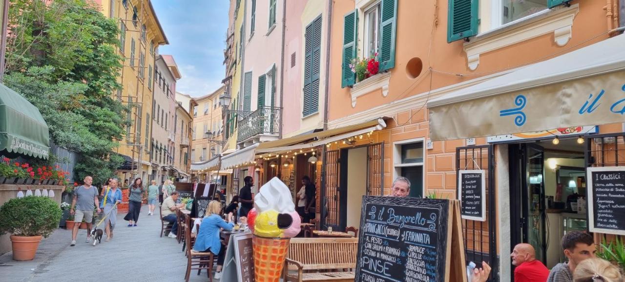 La Vie En Rose Flat Apartment Sestri Levante Bagian luar foto