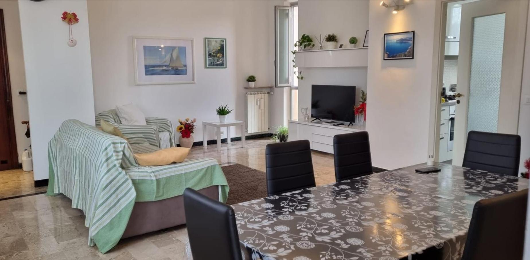 La Vie En Rose Flat Apartment Sestri Levante Bagian luar foto